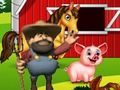 Spel Cartoon boerderij verschillen  online