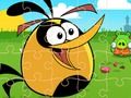 Spel Leuke Angry Birds-puzzel  online