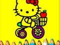 Spel Terug naar school: Sweet Kitty Coloring  online