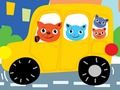 Spel Schattige dieren met auto's verschil  online