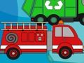 Spel Truck kleurboek  online