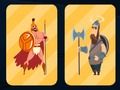 Spel Spartan en Viking Warriors Memory  online