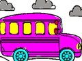 Spel Schoolbus kleurboek  online