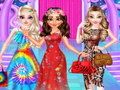 Spel Prinsessen verschillende stijl jurk mode  online