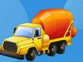 Spel Cartoon Trucks puzzel  online