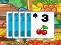 Spel Tri-Fruit Solitaire! online