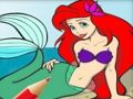 Spel Princess Mermaid Coloring Game online