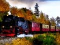 Spel Oude treinen puzzel  online
