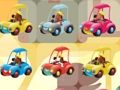 Spel Schattige puppy's in auto's Match 3 online Spel Schattige puppy's in auto's Match 3 online