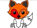 Spel Fox kleurboek  online