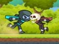 Spel Ninja rennen op en neer  online