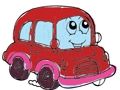 Spel Oude en nieuwe auto's inkleuren  online