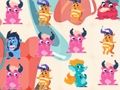Spel Mode -monsters match 3 online