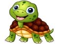 Spel Schattige schildpad legpuzzels  online