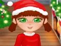 Spel Kerst meisje aankleden  online