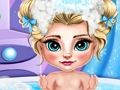 Spel Ice Queen babybadje  online