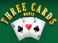 Spel Drie kaarten monte  online