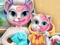 Spel Kitty mama echte make-over  online