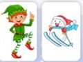 Spel Kerstkaart geheugen  online