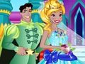 Spel Kikkerprinses trouwjurk  online