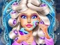 Spel Echte make-up van de Sneeuwkoningin  online