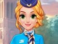 Spel Blonde prinses cabinepersoneel make-over  online