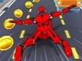 Spel Subway run superheld robot online