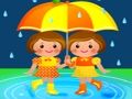 Spel Kinderen Regenachtige Dag Puzzel  online