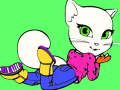 Spel Pratende Angela Kleurboek  online