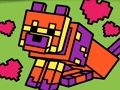 Spel Gemakkelijk Kinderen Kleurplaten Mineblox  online