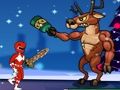 Spel Power Rangers kerstrennen  online
