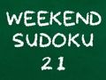 Spel Weekend sudoku 21 online