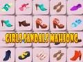 Spel Meisjes Sandalen Mahjong  online