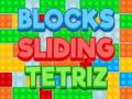Spel Blokken glijden tetrizс  online
