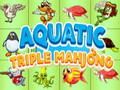 Spel Aquatische triple mahjong  online