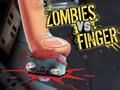 Spel Zombies versus vinger  online