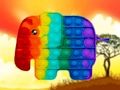 Spel Wilde dieren Pop It Jigsaw online Spel Wilde dieren Pop It Jigsaw online