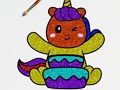 Spel Kleurboek Glitter Eenhoorns  online
