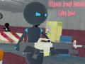 Spel Stickman gewapende moordenaar: naar beneden gaan  online