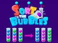 Spel Sorteer de bubbels  online