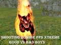 Spel Zombie fps schieten Xtreme Good vs Bad Boys  online