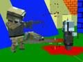 Spel Schieten Zombie Blocky Gun Warfare  online