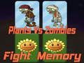 Spel Plants vs Zombies vechten tegen geheugen  online