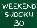 Spel Weekend sudoku 30 online
