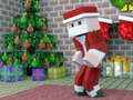 Spel MineCraft Kerstpuzzel  online