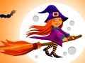 Spel Leuke Halloween-heksenpuzzel  online