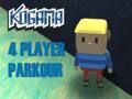 Spel Kogama Parkour voor 4 spelers  online