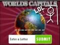Spel Hangman Hoofdsteden  online