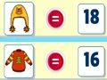 Spel Winter warming-up wiskunde  online