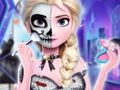 Spel Elsa's Halloween-feesttattoo  online